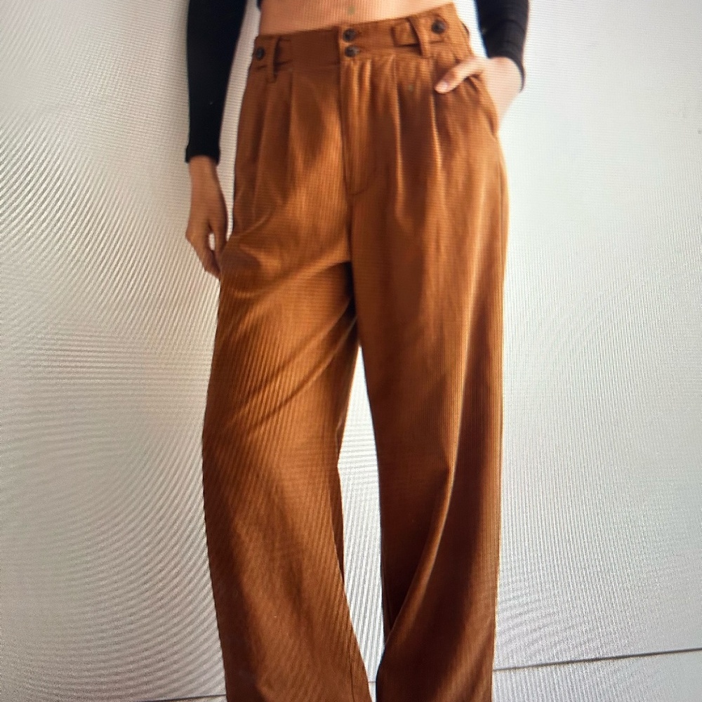 Madewell Harlow petite wide-leg pants